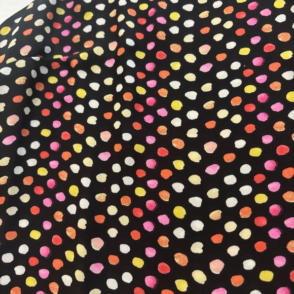 Kasper| Kasper  colorful sleeveless polka-dot blouse size L - Picture 7 of 16